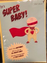 Papyrus New Baby Boy Super Baby Card *NEW* ccc1 - £5.58 GBP