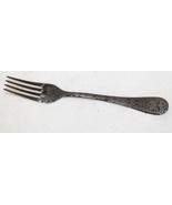 Mepra Casablanca Oro Nero 8.25&quot; Black Dinner Fork ~ Salesman Sample New ... - $68.58 CAD