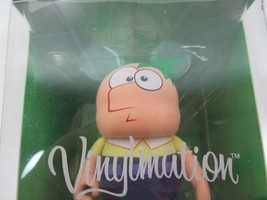 Disney Parks Phineas &amp; Ferb Series Vinylmation Ferb Figure in damaged box - £4.65 GBP
