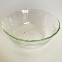 PYREX Scalloped #464 30ml 10oz Custard Cup Ramekin Dessert Bowl Clear Glass - £6.26 GBP