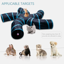 Three-Way Tree Pattern Tunnel Pet Toy For Cats And Dogs - £30.82 GBP+