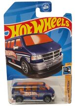 Hot Wheels HW 55th Race Team Dodge Van Blue 66/250 HW 55 Anniversary 2/5... - $4.94