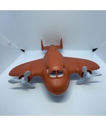 Green Toys Fire Plane Scoop &amp; Drop Water Toy Orange &amp; White Made In USA - $362.30 MXN