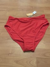 1pc Kona Sol Women’s Red Swim Bikini Bottom Size Large  - £27.25 GBP