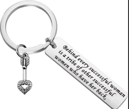Keychain with Love Heart Arrow Charm Tribe Jewelry Inspirational Gift for Friend - £7.95 GBP