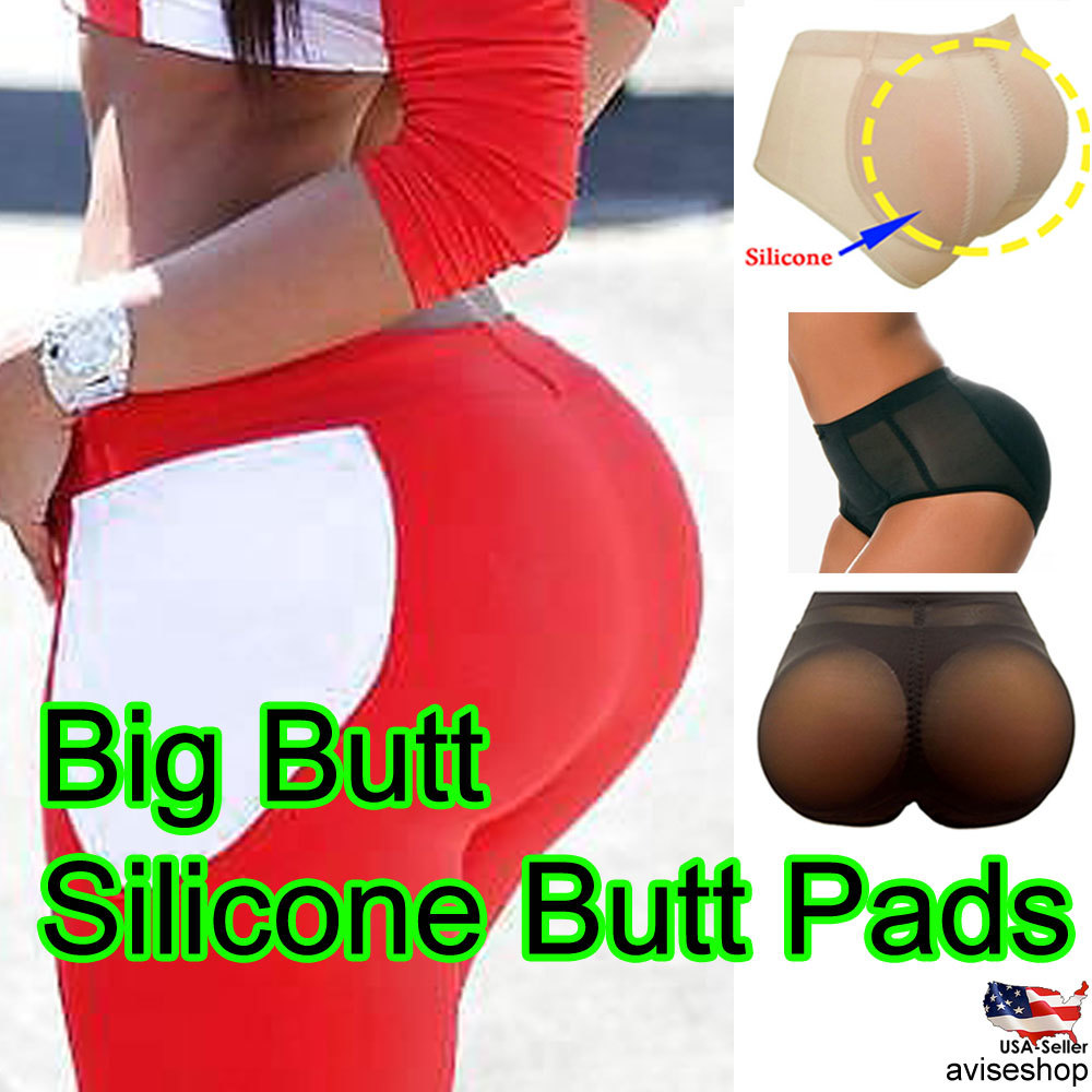 Big Butt Hip Up Silicone Buttocks Pads Enhancer body Shaper GIRDLE Panties #1