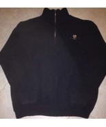 Orvis Sporting Traditions Men L Half Zip Dark Gray-Almost Black Jacket/S... - £24.25 GBP