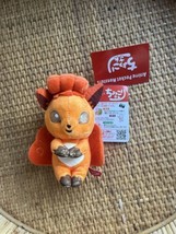 Pokémon Vulpix Fire Fox Tomy Anime Pocket Monsters 4” Plush Keychain Dan... - $17.75