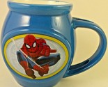 Marvel Spiderman Coffee Cup Mug  Blue 2013 16 oz - £14.30 GBP
