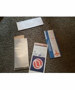 LOT vintage SWISSAIR Northwest Orient Plane transit tickets 1970s Airlin... - $360.75 MXN
