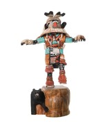 Hopi WHITE BEAR KACHINA DOLL, 12&quot; Katsina Sculpture - Native Milton Howa... - £1,278.45 GBP