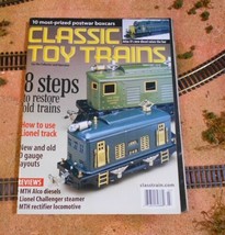 Magazine: Classic Toy Trains March 2001; 8 Steps Restore; Vintage Model ... - £5.00 GBP