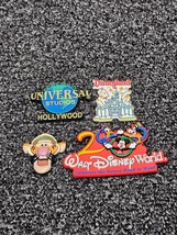 Disney Magnets - Lot of 4 - Vintage - Disneyland/Tigger/Universal/Disney World! - £38.75 GBP