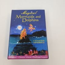 Doreen Virtue Magical Mermaids and Dolphins Oracle Cards  44 Cards And Guidebook - £27.09 GBP