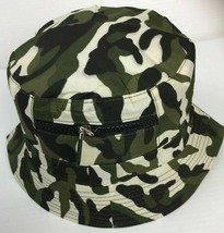 Bucket Hat Caps Cotton Military Fishing Camping Hunting Sun Safari Summer 1 Pair - £7.20 GBP