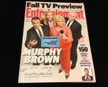 Entertainment Weekly Magazine September 21, 2018 Murphy Brown Returns - £8.01 GBP