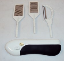 3 Piece Kitchen Multi-Tool ~ Battery Operated Peeler, Grater, & Zester Free Ship - $14.65