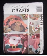 McCall&#39;s Crafts Pattern M4617 Holiday Table Settings Christmas Thanksgiving - £4.32 GBP