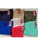 Arizona  Boys Solid  Chino Shorts Various Sizes from  Reg 6-20  Husky NWT  - £15.93 GBP