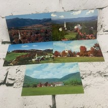 Vintage Postcard Lot Of 5 Typical Vermont Farm Scene Landscapes Towns St... - £9.49 GBP