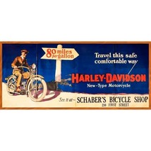 Harley-Davidson Metal Advertising Sign - £53.95 GBP