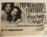 Touched By An Angel Print Ad Roma Downey George Harrison Della Reese TPA21 - £4.63 GBP