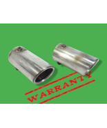 2009-2017 vw volkswagen cc left right exhaust mufflers muffler tips chro... - £77.30 GBP