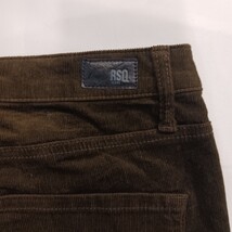 RSQ Jeans Manhattan High Rise Corduroy Pants Brown Pockets Women’s Size 11/W30 image 6