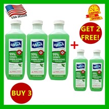BUY 3 GET 2 FREE 99% Isopropyl Alcohol, Rubbing Alcohol, Disinfect 12 OZ... - $25.73