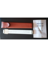 LUTZ 252 Slide Rule Leather Case Box Instruction Manual Engineering Coll... - $30.86 CAD