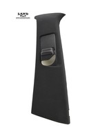 MERCEDES X166 GL/ML/GLE/GLS DRIVER/LEFT SEAT BELT TRIM COVER B PILLAR BLACK - $67.82 CAD