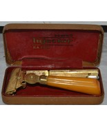 Vintage Schick Injector Safety Razor, w/ Case &amp; Blades, 1941 - £111.69 GBP