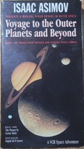 Isaac Asimov Voyage To The Outer Planets &amp; Beyond (VHS 1993 Allied Artists) - $6.92