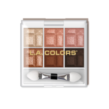 L.A. COLORS 6-Color Eyeshaow Palette - Coordinated Shades - Smooth - *EA... - $2.49