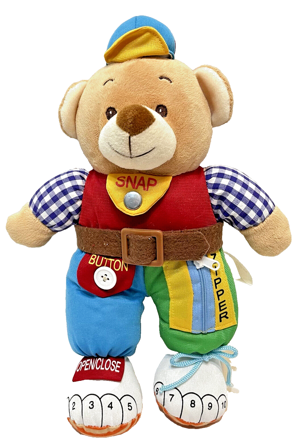 Primary image for Gabitoy Plush Stuffed Educational Talking Singing Bear 14" Learn How