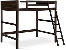 Full-Size Denver Loft Bed By Dhp In Espresso. - £451.95 GBP