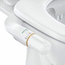 Ciays Bidet Attachment For Toilet Ultra-Slim Bidet Sprayer With, Bamboo/... - $30.99