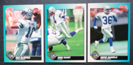 1991 Score Supplemental Seattle Seahawks Football Cards Team Set - $1.75