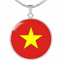 Unique Gifts Store Vietnamese Flag - Luxury Necklace - £31.92 GBP