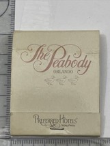 Feature Matchbook Cover   The Peabody  Orlando  Preferred Hotels gmg  Unstruck - £11.73 GBP