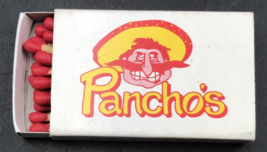 Pancho&#39;s Mexican Restaurant Manhattan Beach CA California Matchbook Matchbox - £7.60 GBP
