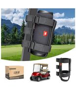 10L0L Adjustable Golf Cart Speaker Mount Black PVC Strap for Yamaha EZGO - $15.83 CAD