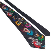 Looney Tunes Mania Taz Men Necktie Tie Bugs Daffy Marvin Sylvester Designer - £15.74 GBP