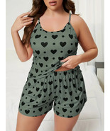 SOLY HUX Women&#39;s Cami Top and Shorts Lounge Sleepwear Set - Plus Size: 4... - $14.52