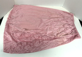 USA Union-Made JC Penney Fantasia M VTG Light-Pink Nylon Lace Slip w/ Si... - $237.99 MXN
