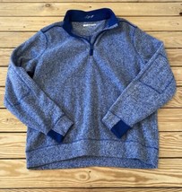 Greg Norman Men’s 1/4 Zip Sweater size M Blue AF - £15.81 GBP