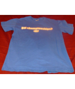 1996 2006 2008 FLORIDA GATORS COLLEGE FOOTBALL CHAMPIONS BLUE T SHIRT S - $276.21 MXN