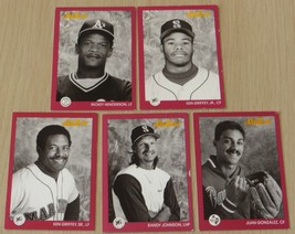 Studio 91 Rickey Henderson and 4 more Supper Star BaseBall Cards  set #30 - £1.18 GBP