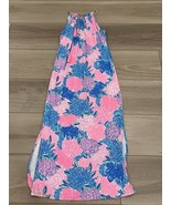 Lilly Pulitzer Women&#39;s Gold Chain Halter Neck Bingham Midi Dress Size XS - $68.30