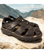 Josef Seibel Jeremy Leather Fisherman Sandal Brown Sandals Men’s Size 11... - €43,23 EUR